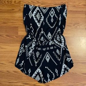 Billabong strapless romper